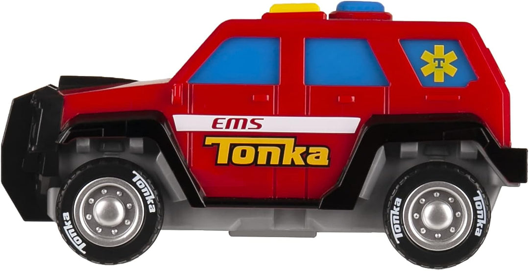 Tonka 06008 Mighty Machines L&S-First Responder Play Vehicle, Multicolor