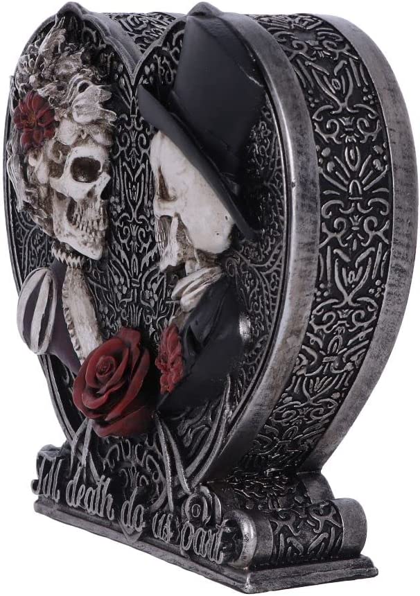 Nemesis Now Till Death Do Us Part Money Box 17.1cm, Grey