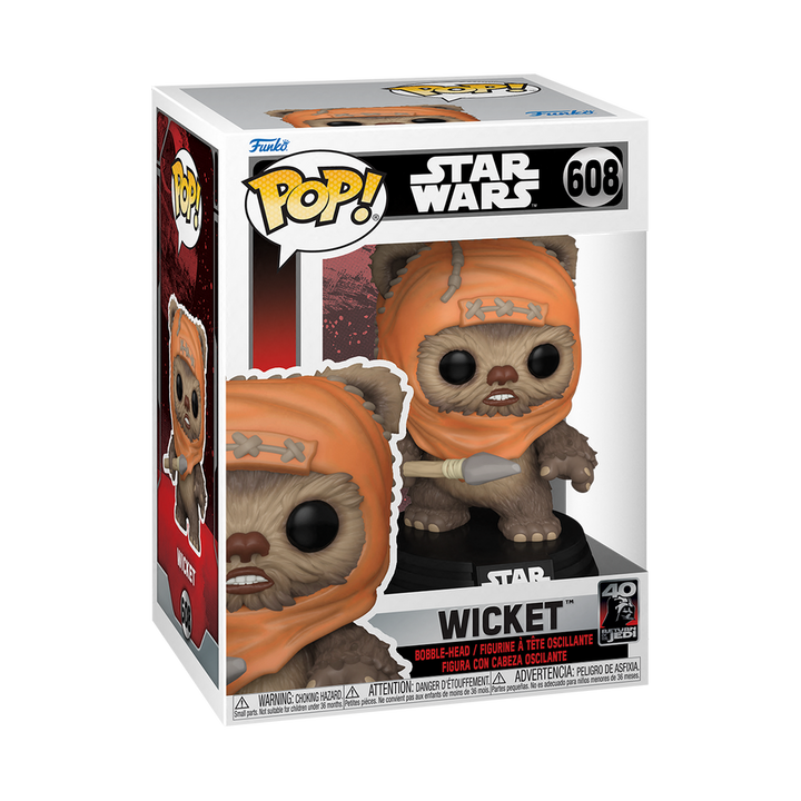 Star Wars: Return of the Jedi 40th Wicket Funko 70745 Pop! Vinyl #608