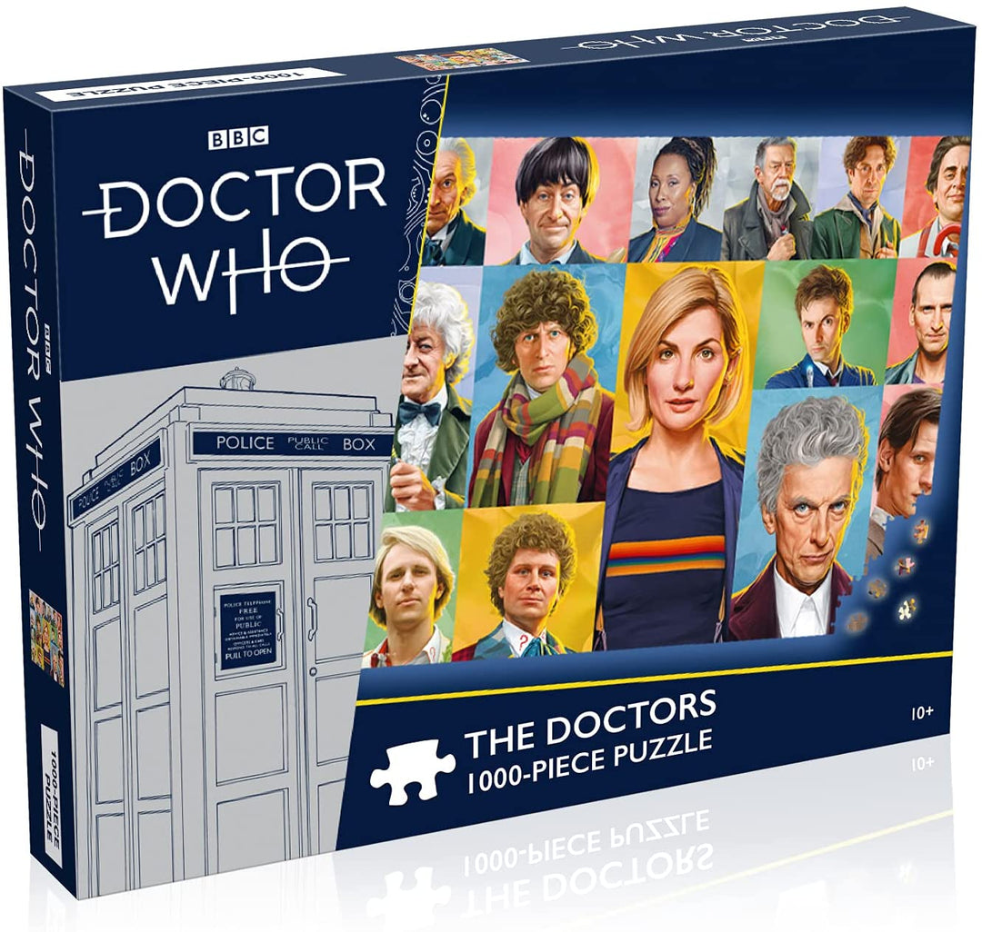 Puzzels 784 WM01315 EA Doctor Who 1000st, Veelkleurig