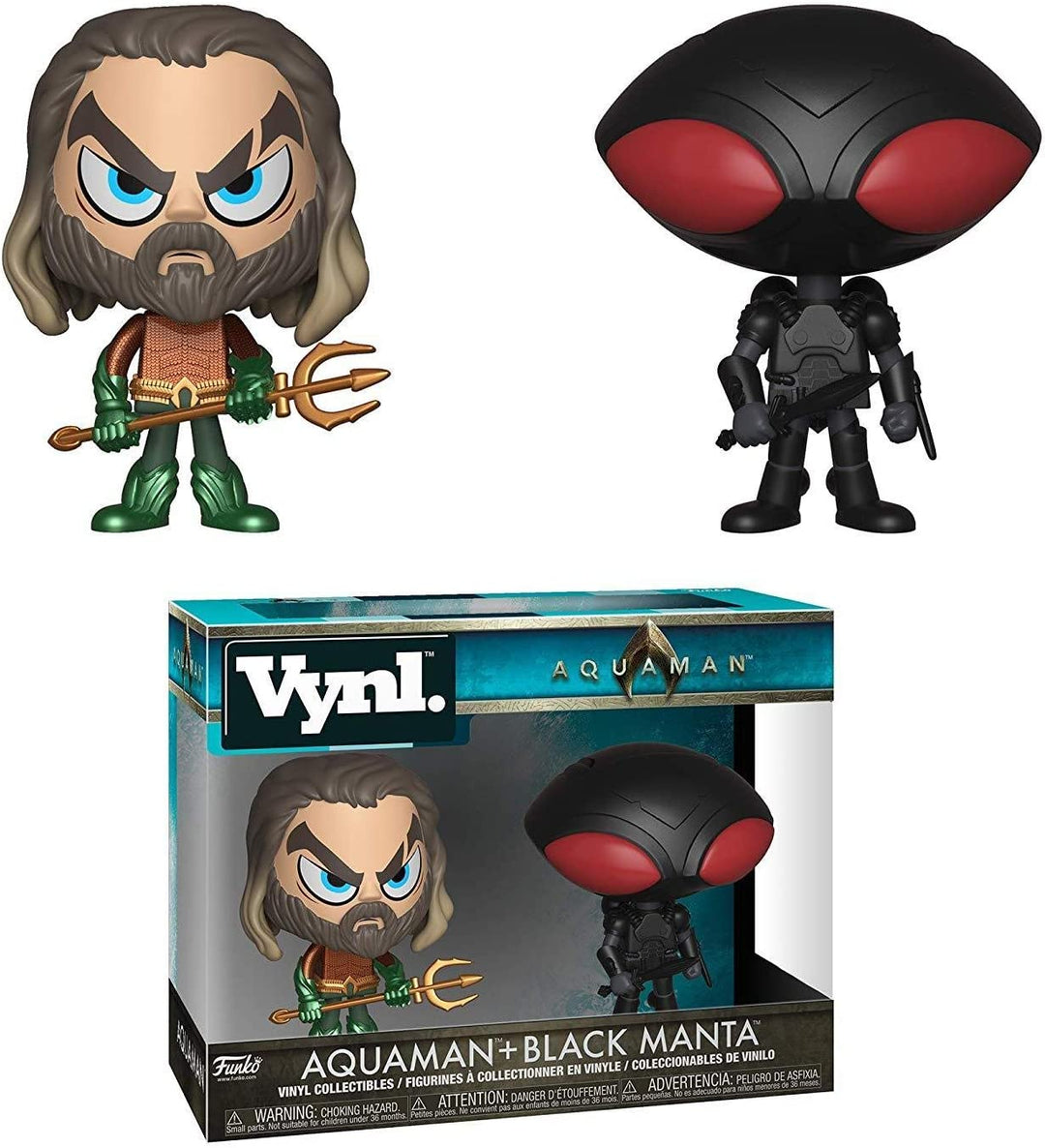 Aquaman Aquaman & Black Manta Funko 32109 Pop! Vinyl