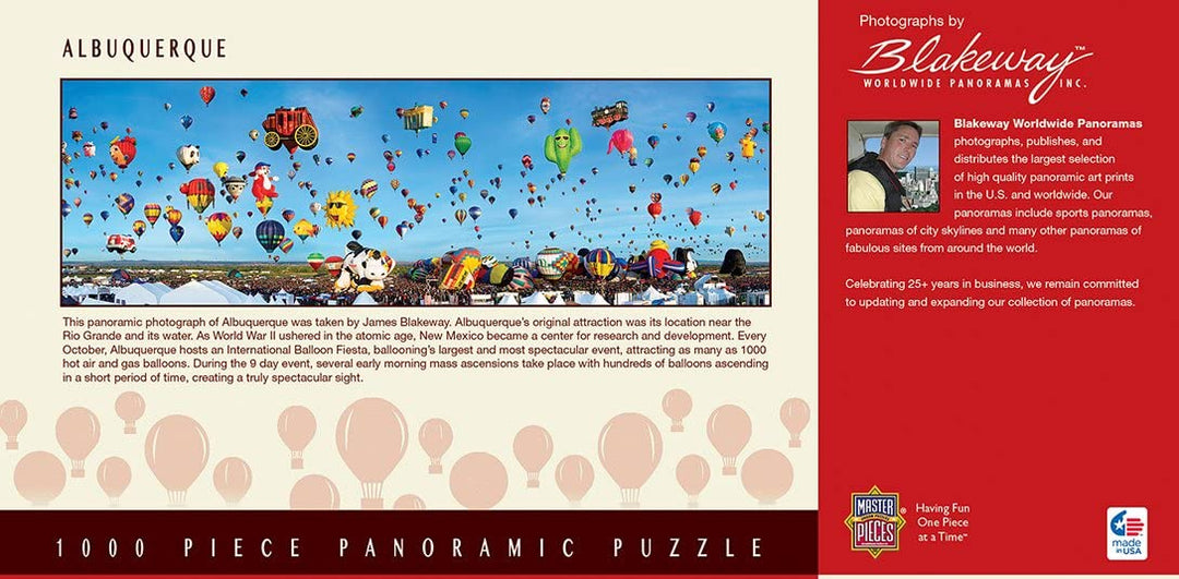 Albuquerque Balloons 1000pc Panoramic