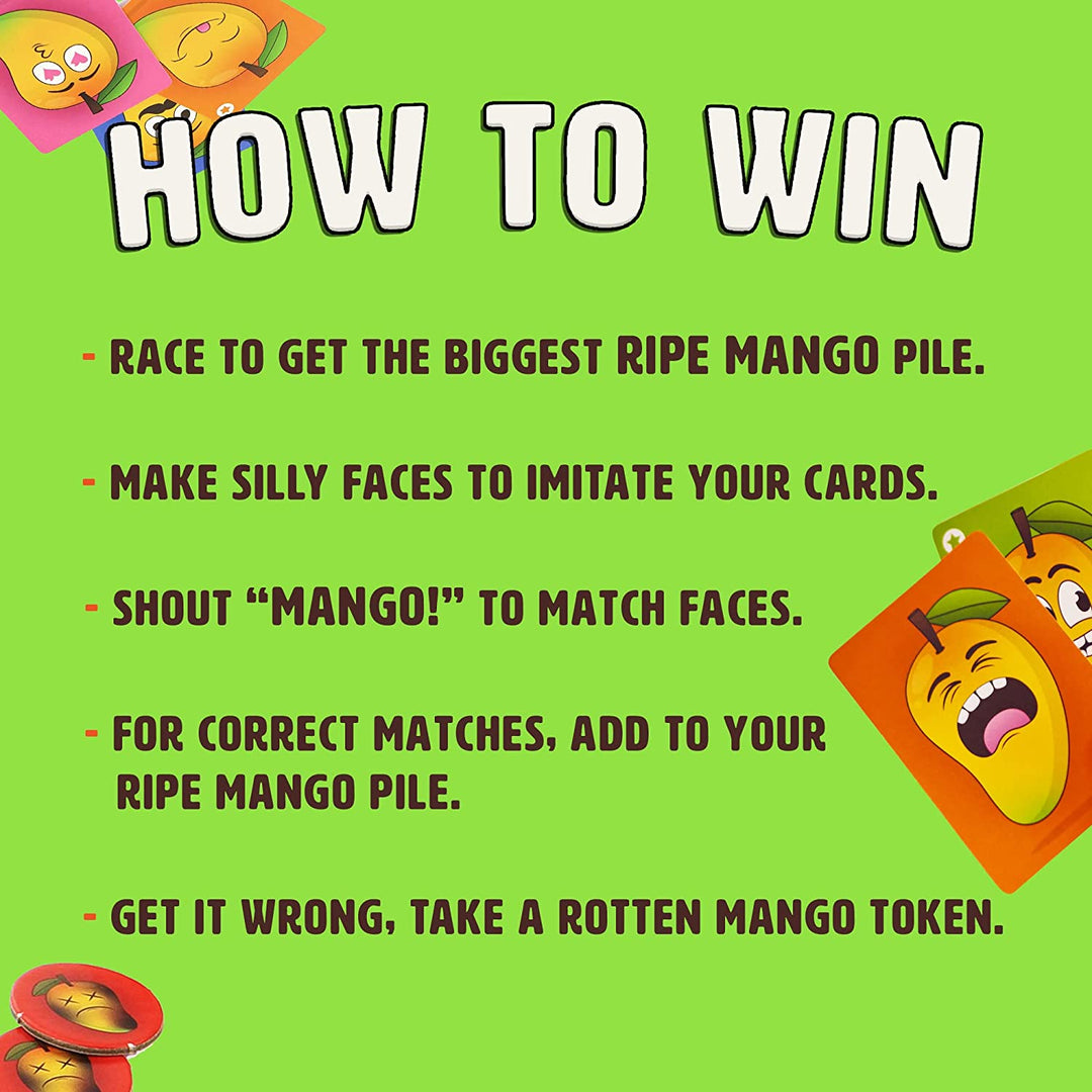 It Takes Two To Mango Family Fun Card Game