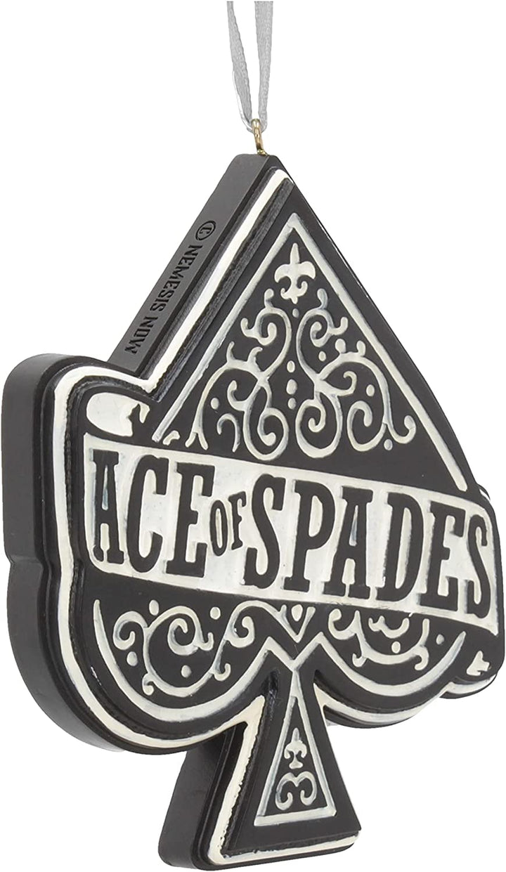 Nemesis Now Motorhead Ace of Spades Hanging Ornament Decorative Accessory (B5585T1)