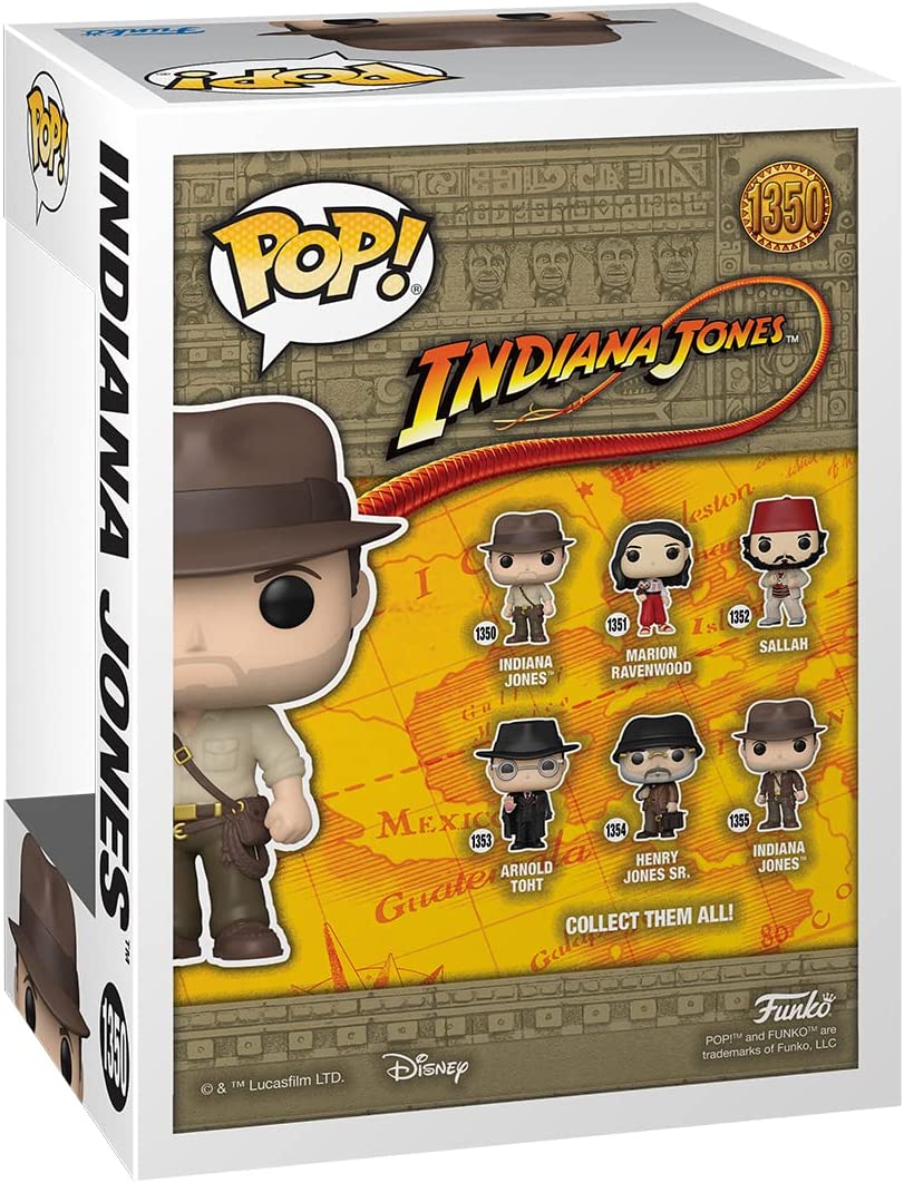 Movies: ROTLA Raiders Of The Lost Ark - Indiana Jones Funko 59258 Pop! Vinyl #1350