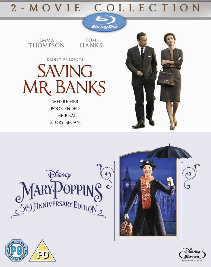 Saving Mr Banks & Mary Poppins [Blu-ray] [Region Free]