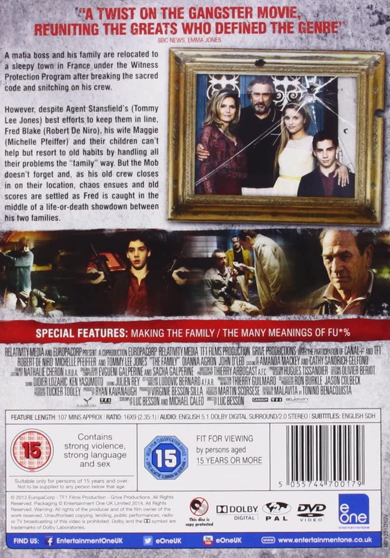 The Family - Action/Comedy [DVD]