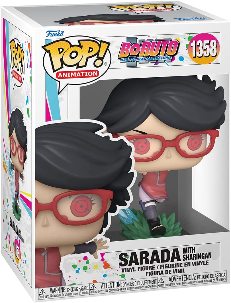 POP Animation: Boruto- Sarada w/Sharingan Funko 61387 Pop! Vinyl #1358