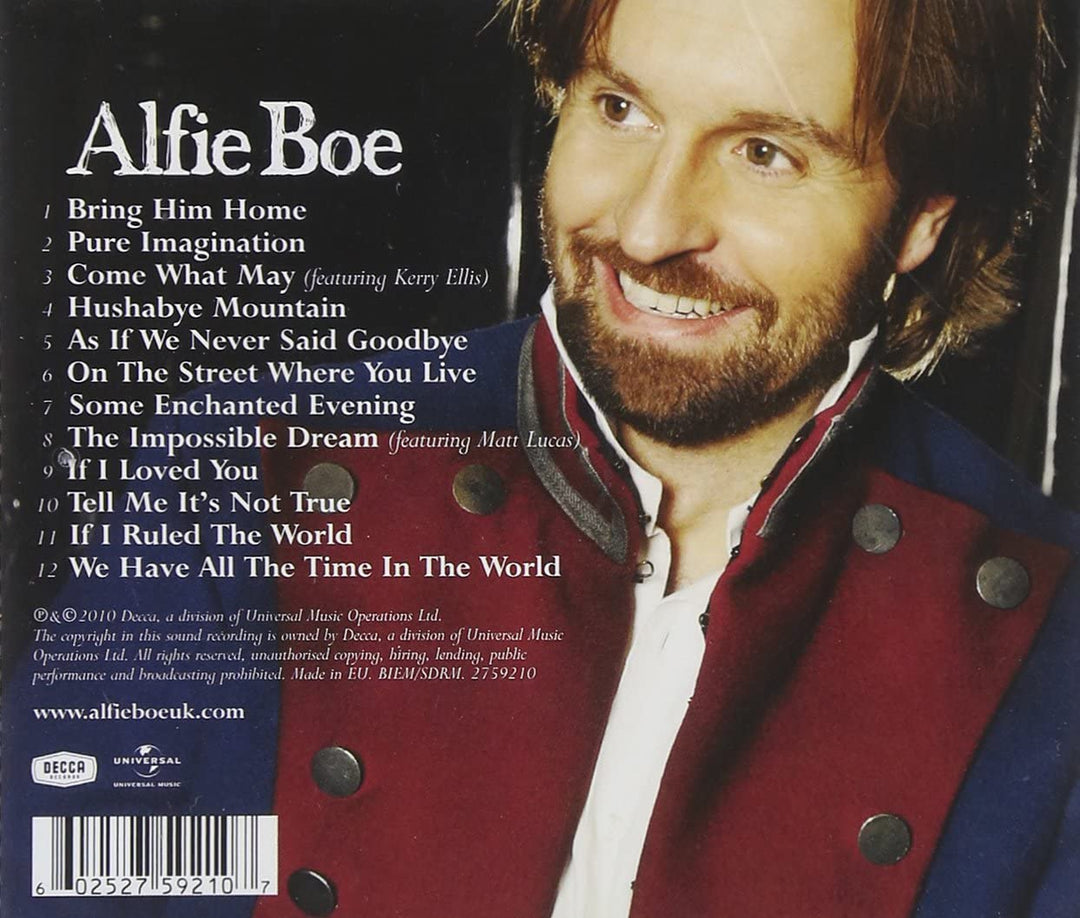 Bring Him Home - Alfie Boe [Audio CD]