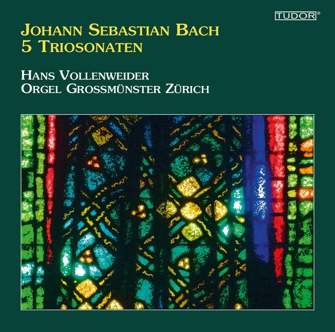 Hans Vollenweider - Bach: 5 Triosonaten [Hans Vollenweider] [Tudor: TUD7222] [Audio CD]