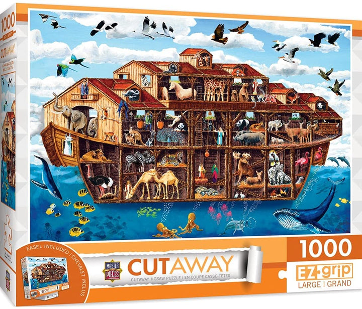 MasterPieces 1000 Piece Jigsaw Puzzle for Adult, Family, Or Kids - Noah's Ark 34