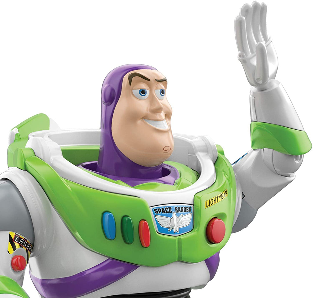 Disney Pixar Interactables Buzz Lightyear Action Figure parlante