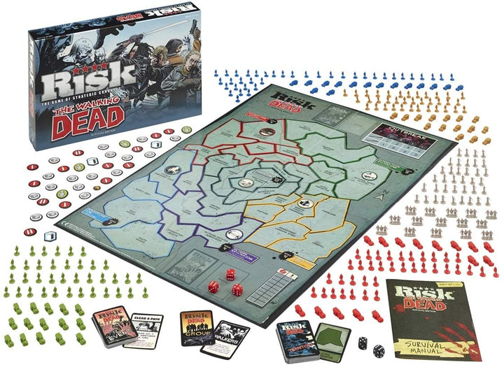 Winning Moves The Walking Dead Risk Board Game (21814)