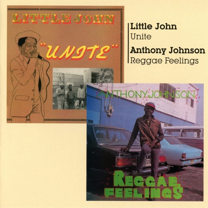 Unite & Reggae Felings - Little John & Anthony Johnson [Audio CD]