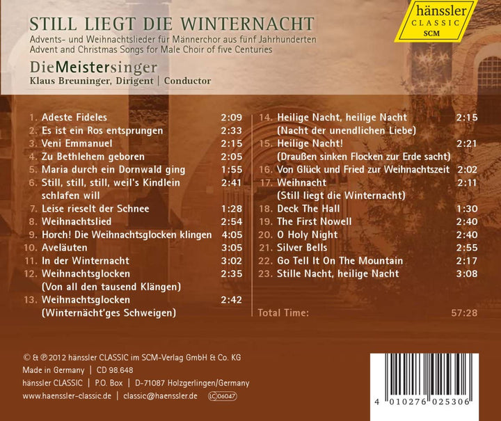 Die Meistersinger - Still Liegt Die Winternacht [Audio CD]