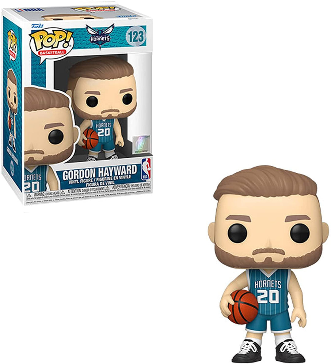 Chaalotte Hornets Gordon Hayward Funko 59263 Pop! Vinyl #123