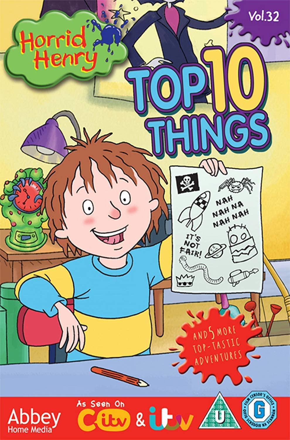 Horrid Henry: Top Ten Things - Family [DVD]