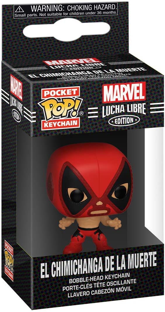 Marvel Lucha Libre Editio El Chimichanga De La Muerte Funko Pocket Pop!