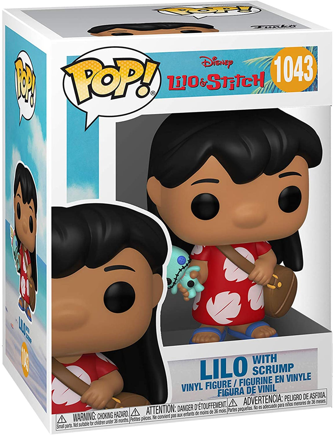 Disney Lilo y Stitch Lilo con Scrump Funko 55614 Pop! Vinilo n. ° 1043