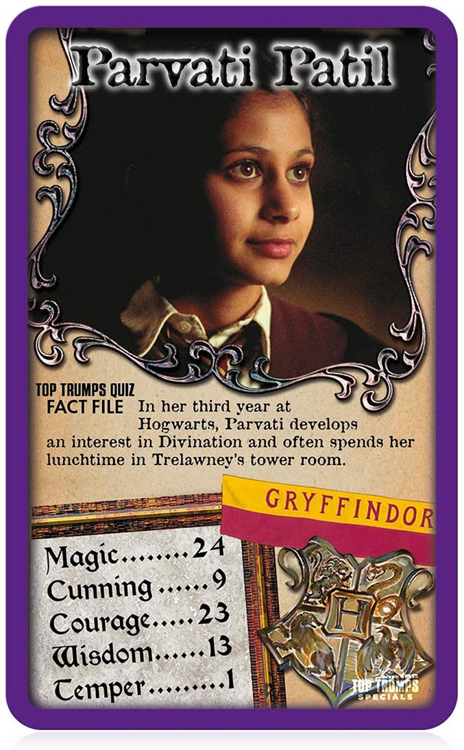 Harry Potter and the Prisoner of Azkaban Top Trumps Specials Card Game