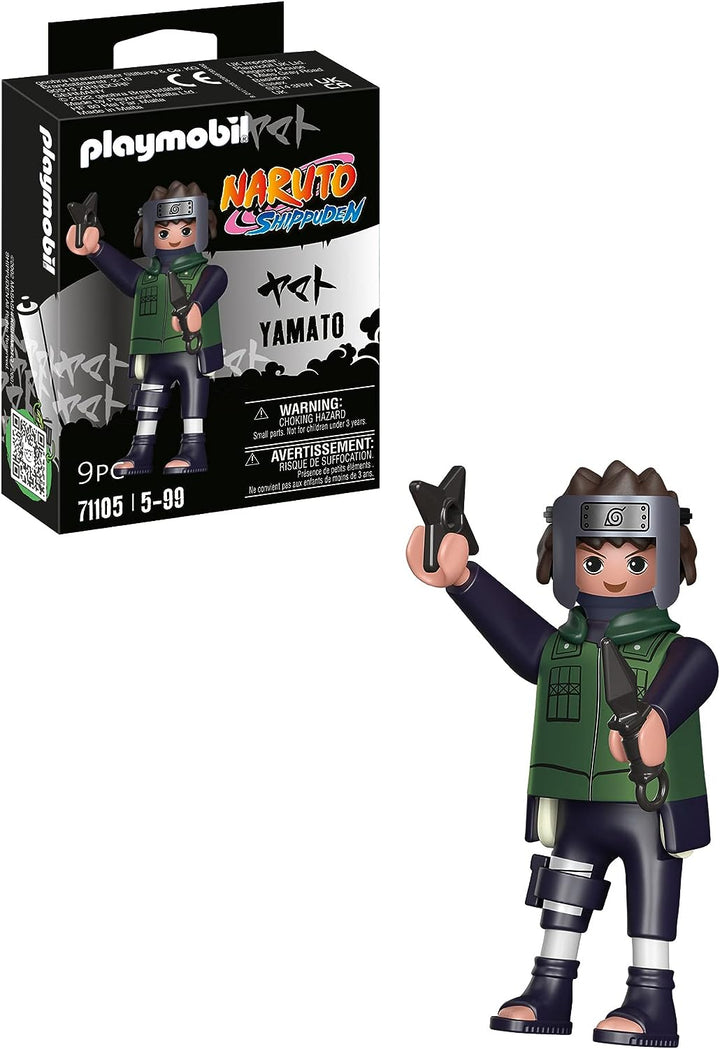 Playmobil 71105 Naruto: Yamato Figure Set, Naruto Shippuden anime collectors Figure