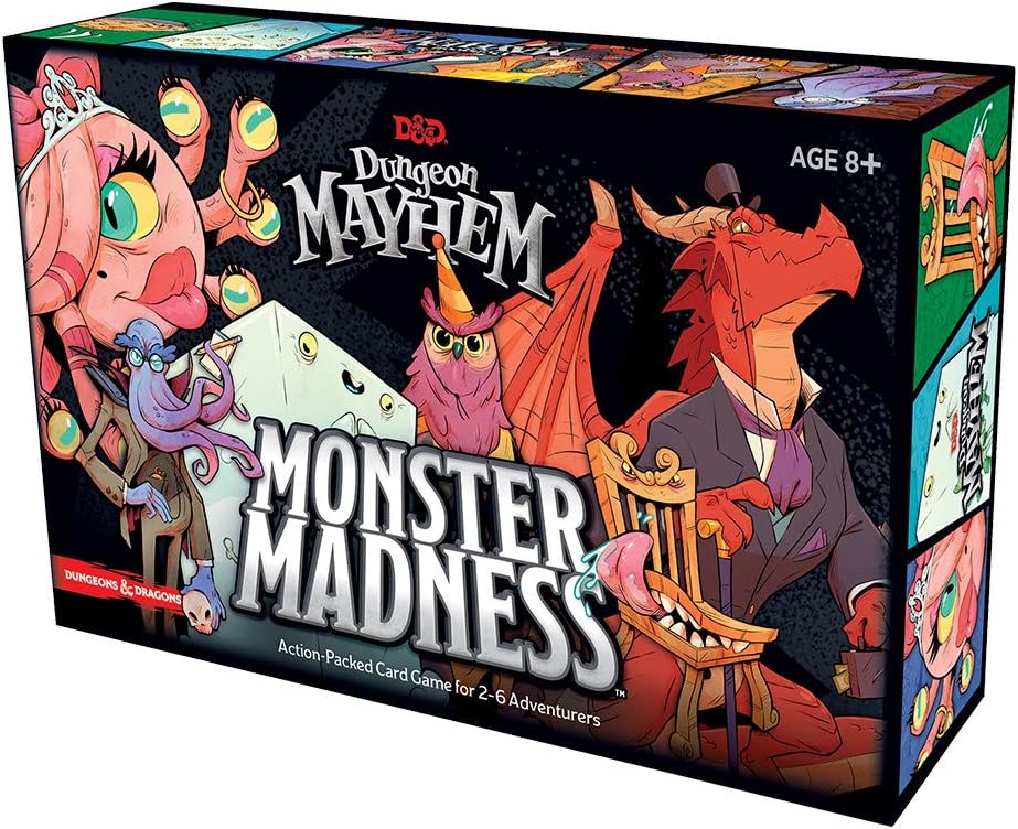 Dungeons & Dragons Dungeon Mayhem Card Game: Monster Madness