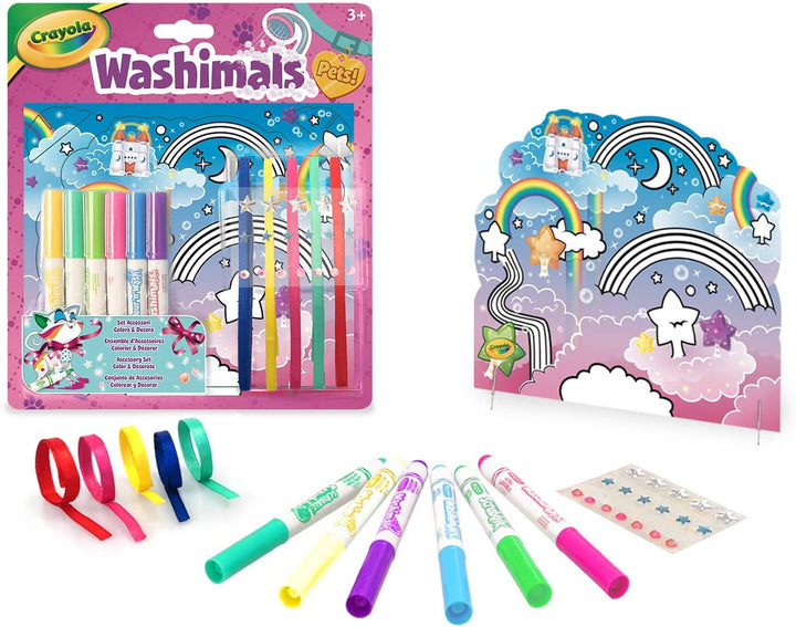 CRAYOLA Washimals Puppies Decorating & Colouring Set 3 Years 25-7360