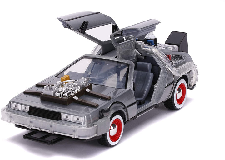 Jada Toys 253255027 Back to The Future 3 1:24 Time Machine Vehicle, Multi