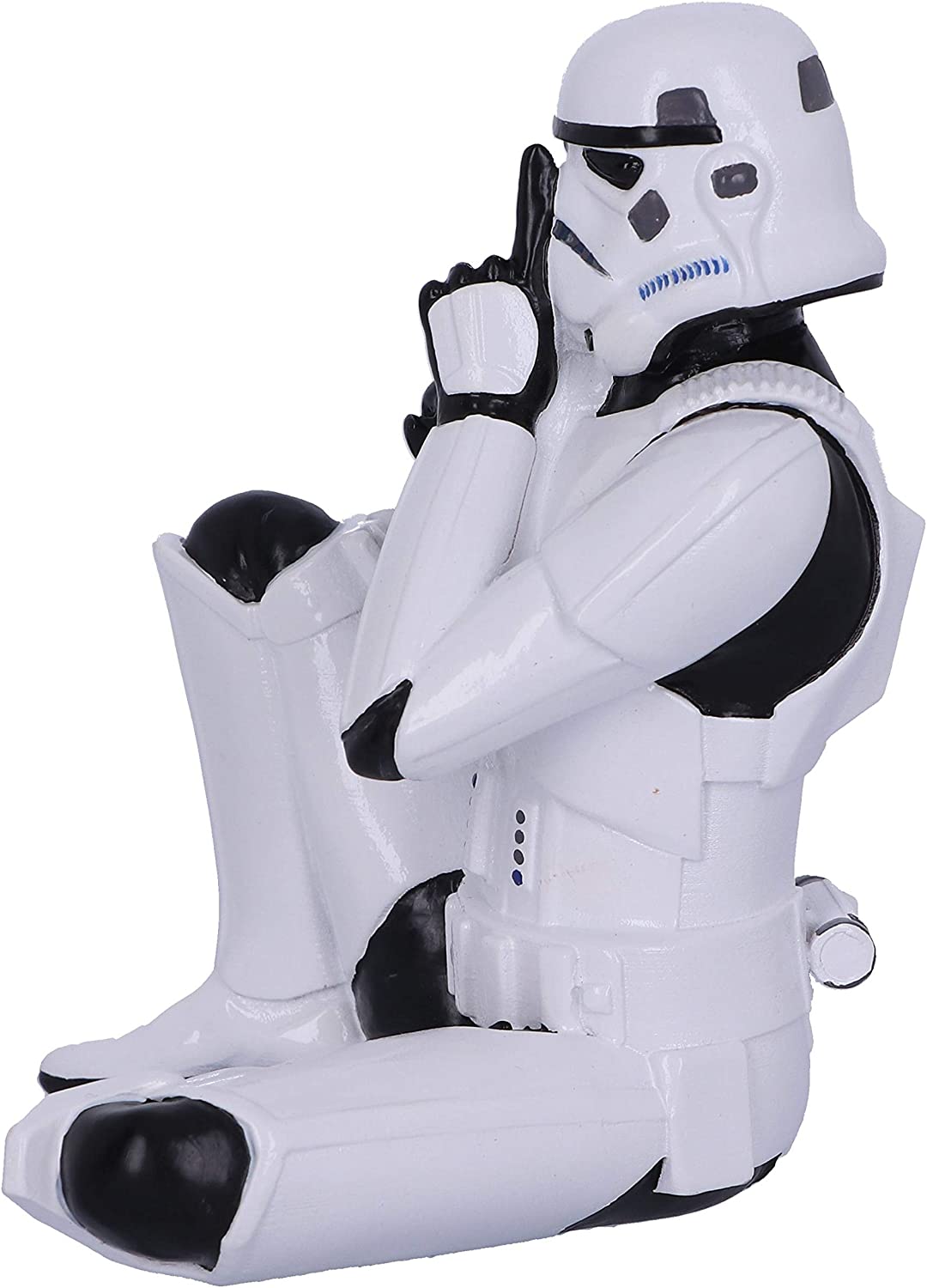 Nemesis Now B4894P9 Original Stormtrooper Three Wise Sci-Fi Speak No Evil, Multicolour, 10cm