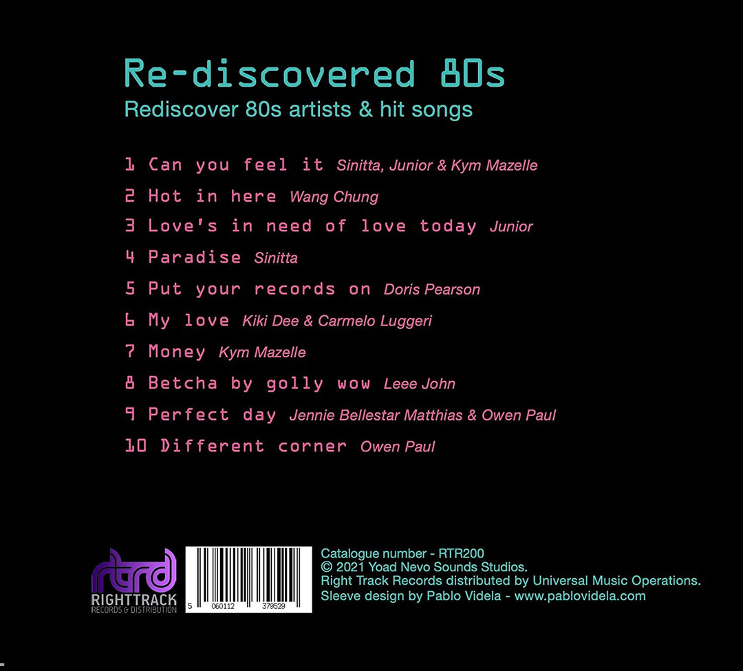 Re-Discovered 80's [Audio CD]