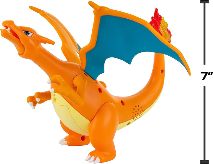 Pokemon PKW2731 Deluxe Feature Includes 6 Interactive Charizard Plus 2-inch