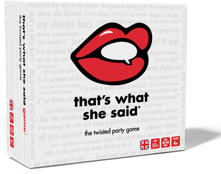 That's What She Said - The Party Game of Twisted Innuendos (Base Game)