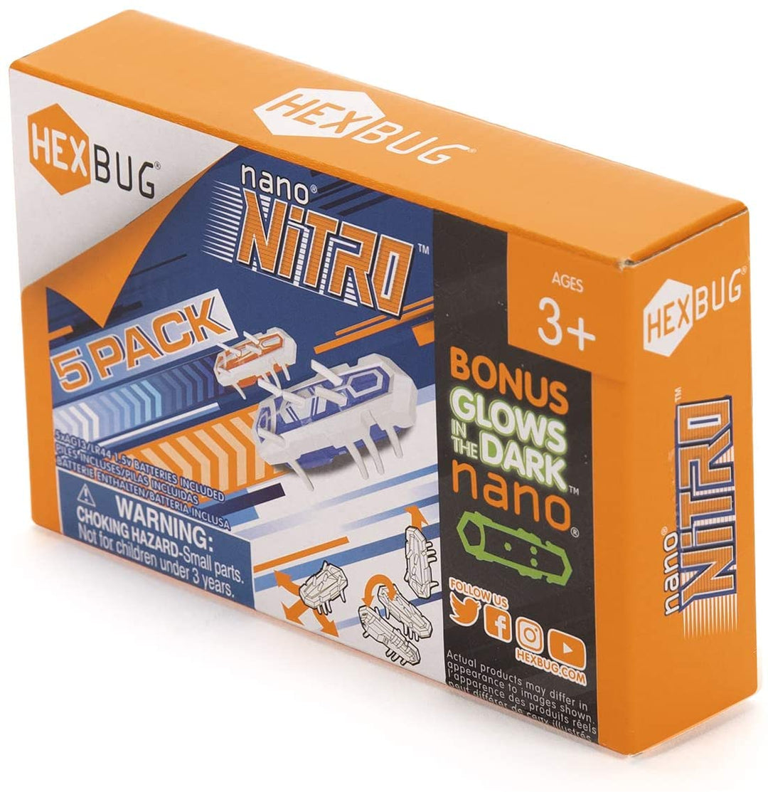 Hexbug 415-4574-06GL06 nano Nitro 5 Pack - Veelkleurig