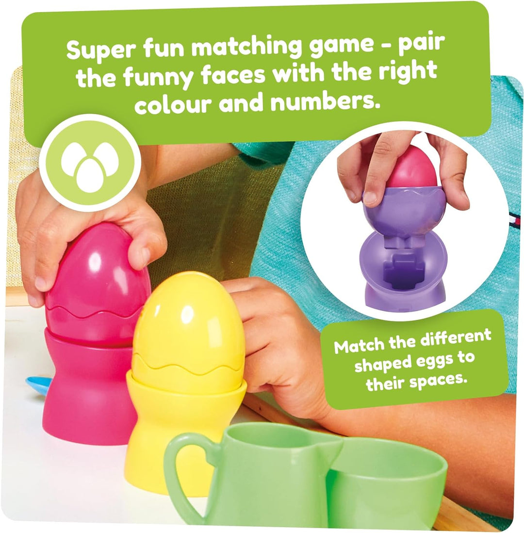 TOMY Toomies Hide & Squeak Egg Stackers