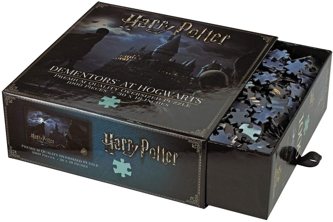 The Noble Collection Dementors at Hogwarts 1,000pc Jigsaw Puzzle Oversized Premium Quality - Yachew