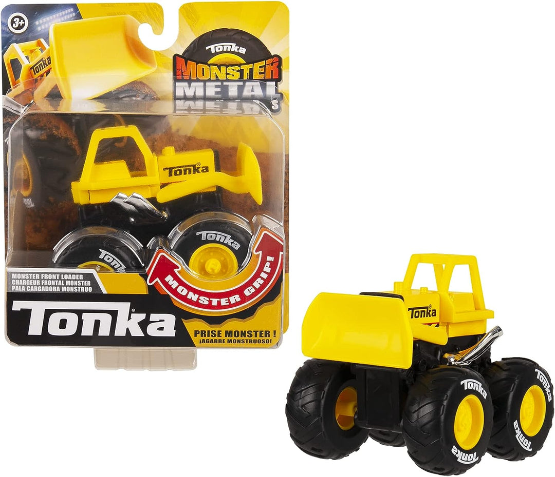 Tonka Monster Metal Movers | Front Loader | Tonka Kids Construction Toys for Boys and Girls, Vehicle Toys for Creative Play