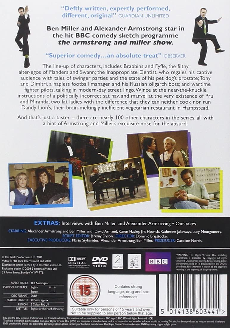 The Armstrong and Miller Show - Series 1 - Comedy [DVD]