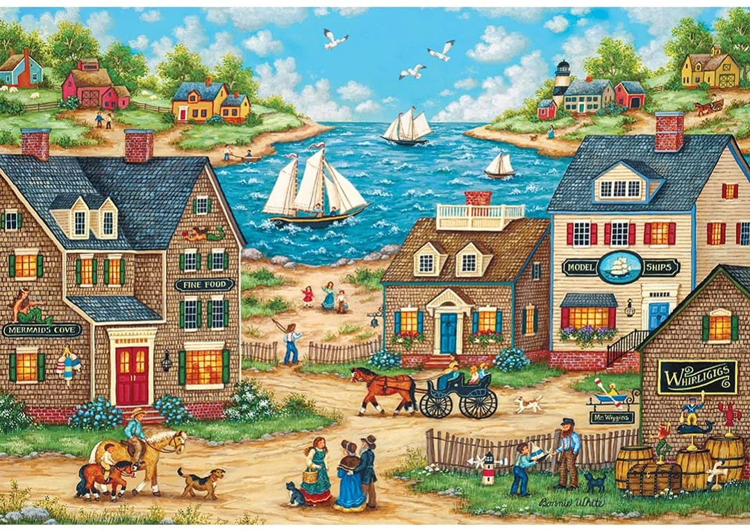 MasterPieces 1000 Piece Jigsaw Puzzle for Adult, Family, Or Kids - Laundry Day R