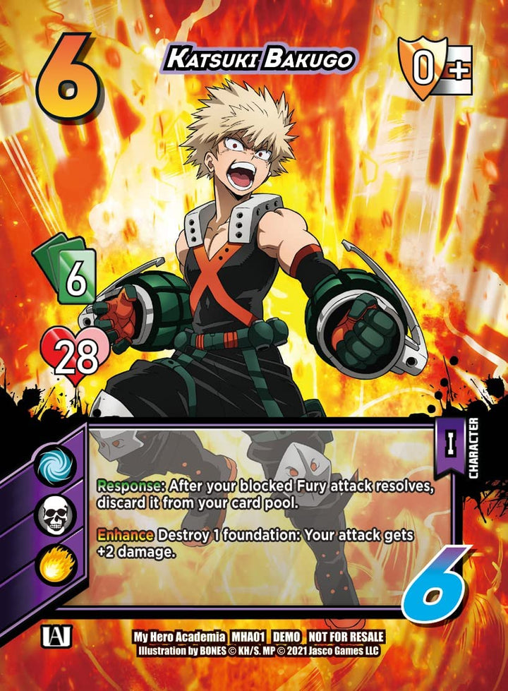 My Hero Academia CCG 2-Spieler Rival Deck | Izuku Midoriya und Katsuki Bakugo