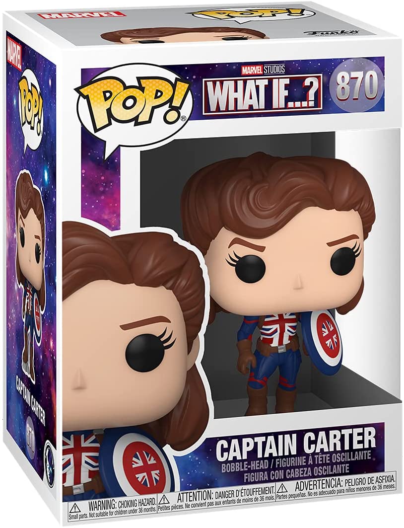 Marvel Studios What If Captain Carter Funko 55811 Pop! Vinyl Nr. 870