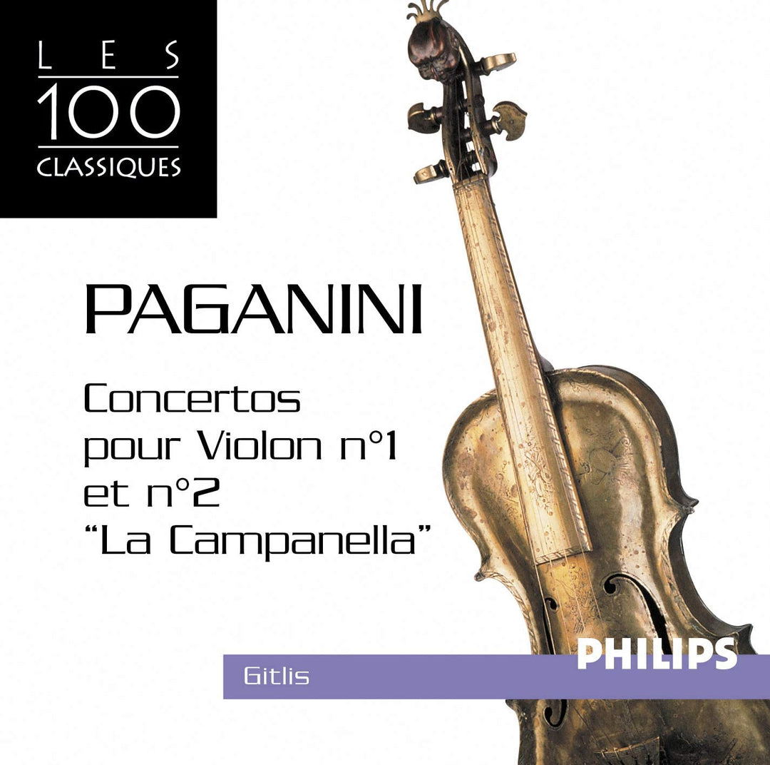 Paganini^Gitlis, Ivry - Paganini: Vln Ctos 1 & 2 / Caprices Nos 13 20 & 24 [Audio CD]