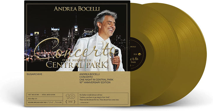 Andrea Bocelli - Concerto: One night in Central Park - 10th Anniversary [VInyl]