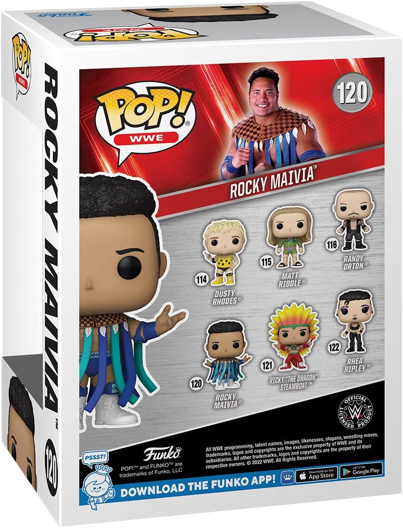 WWE: Rocky Maivia Funko 67401 Pop! Vinyl #120