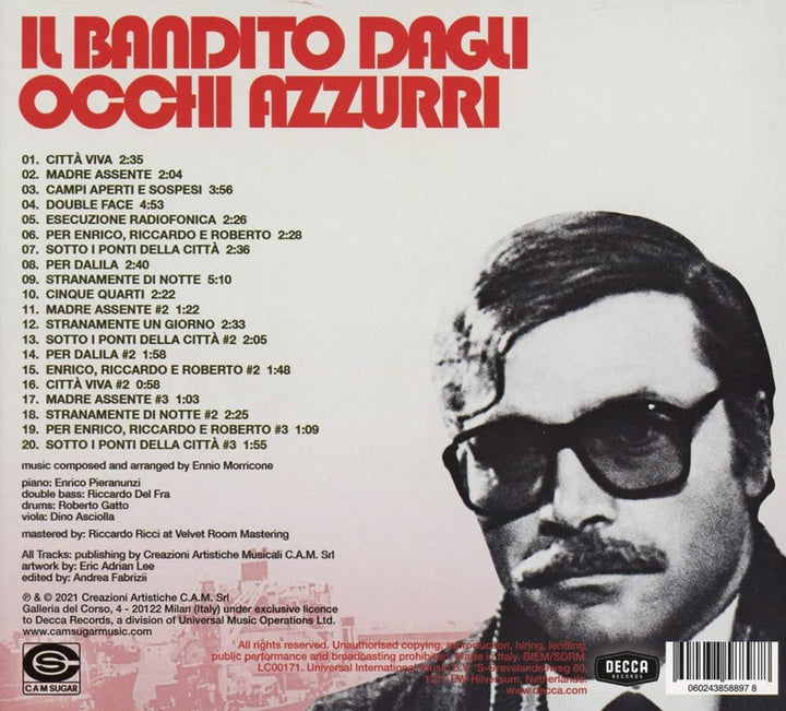 Ennio Morricone - Il bandito dagli occhi azzurri [Audio CD]