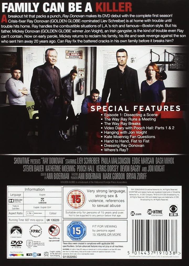 Ray Donovan - Season 1 [DVD]