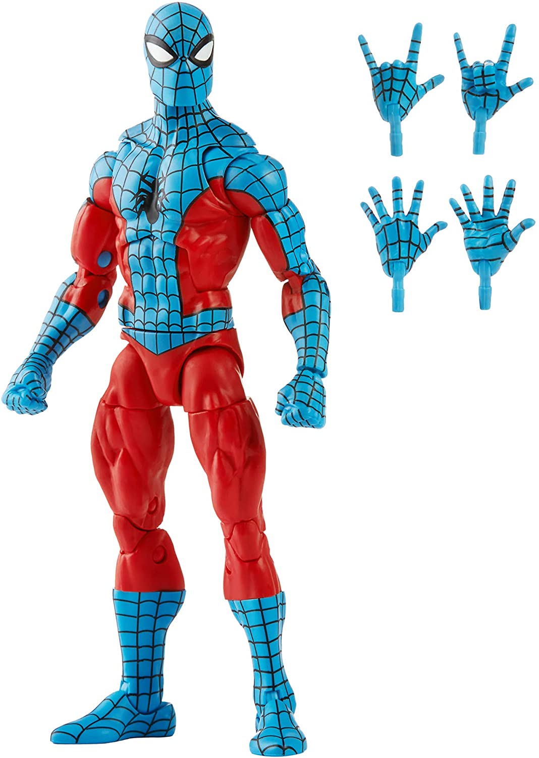 Hasbro Marvel Legends Series 15-cm Scale Action Figure Toy Web-Man Premium Design, 1 Figure, and 4 Accessories