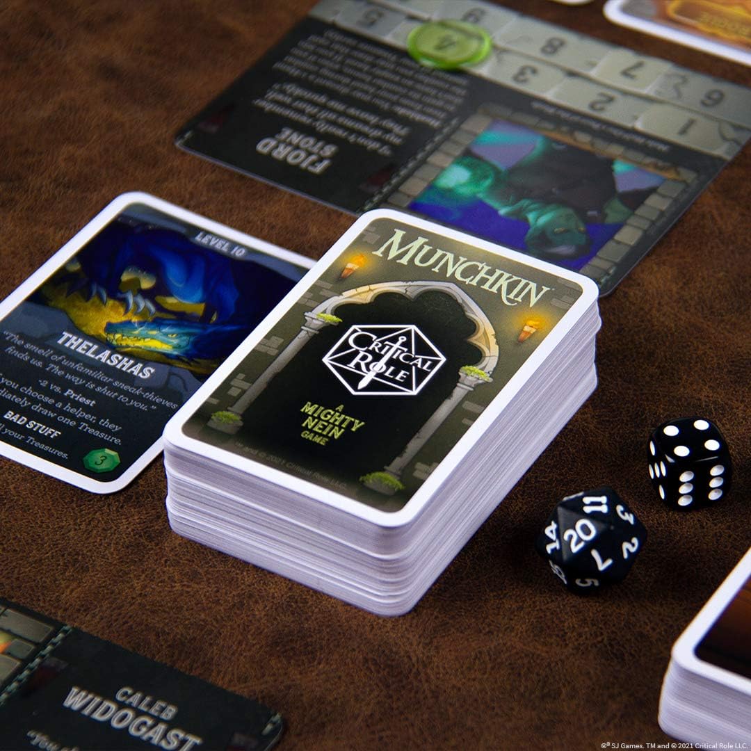 Steve Jackson Games - Munchkin: Critical Role - Board Game