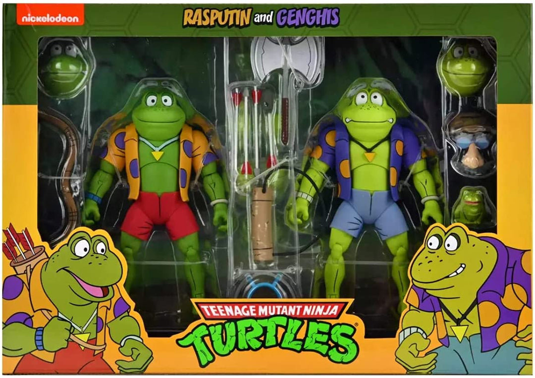 Genghis & Rasputin (TMNT) 2 Pack Neca Action Figures