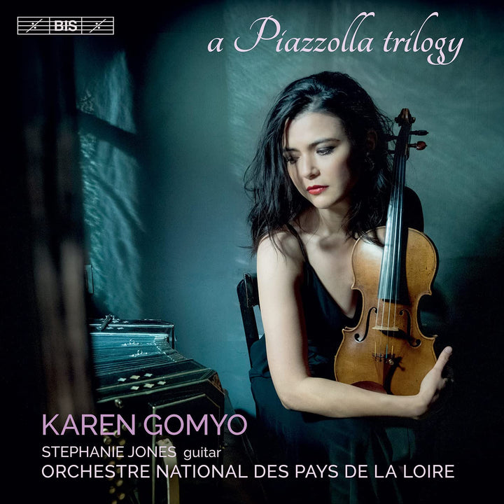 Karen Gomyo - A Piazzolla Trilogy [Karen Gomyo; Orchestre National des Pays de la Loire; Stephanie Jones] [Bis: BIS2385] [Audio CD]