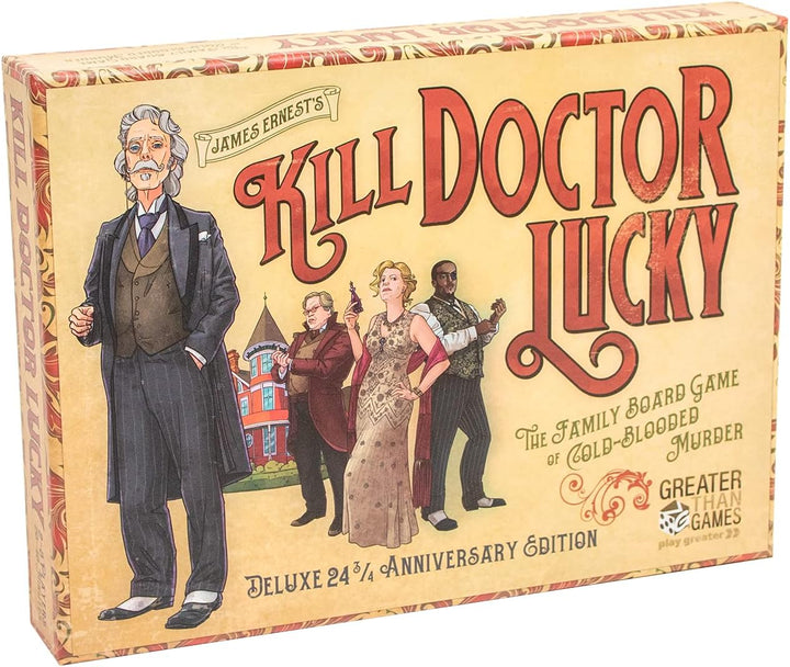 Cheapass Games Kill Doctor Lucky: 23rd and 3/4th Anniversary Edition , Tan